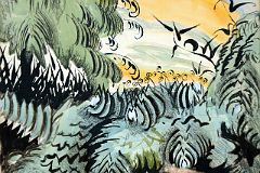 08 Cricket Chorus in the Arbor - Charles Burchfield 1917 Whitney Museum Of American Art New York City.jpg